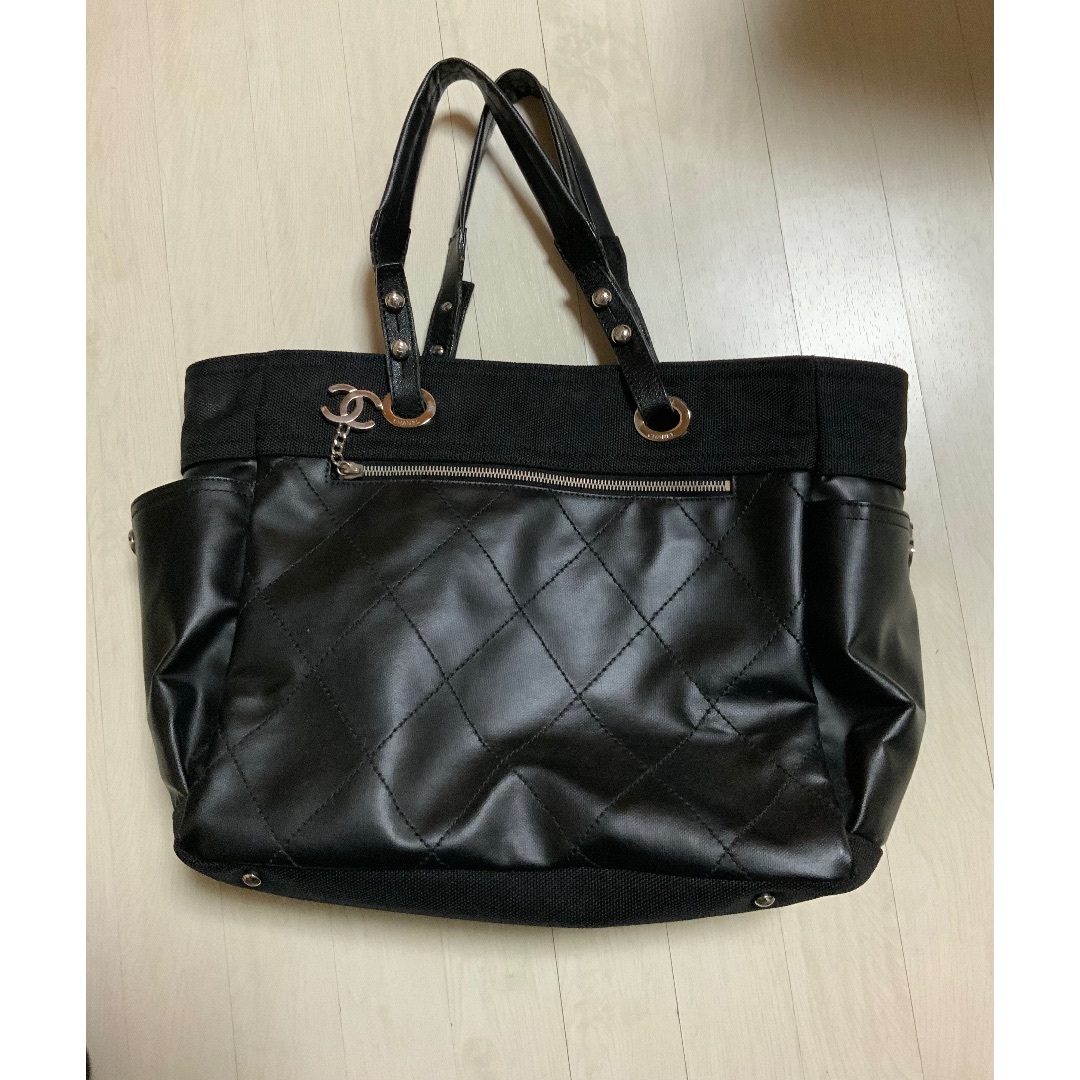 CHANEL - CHANELトートバッグ　ブラック　シャネル