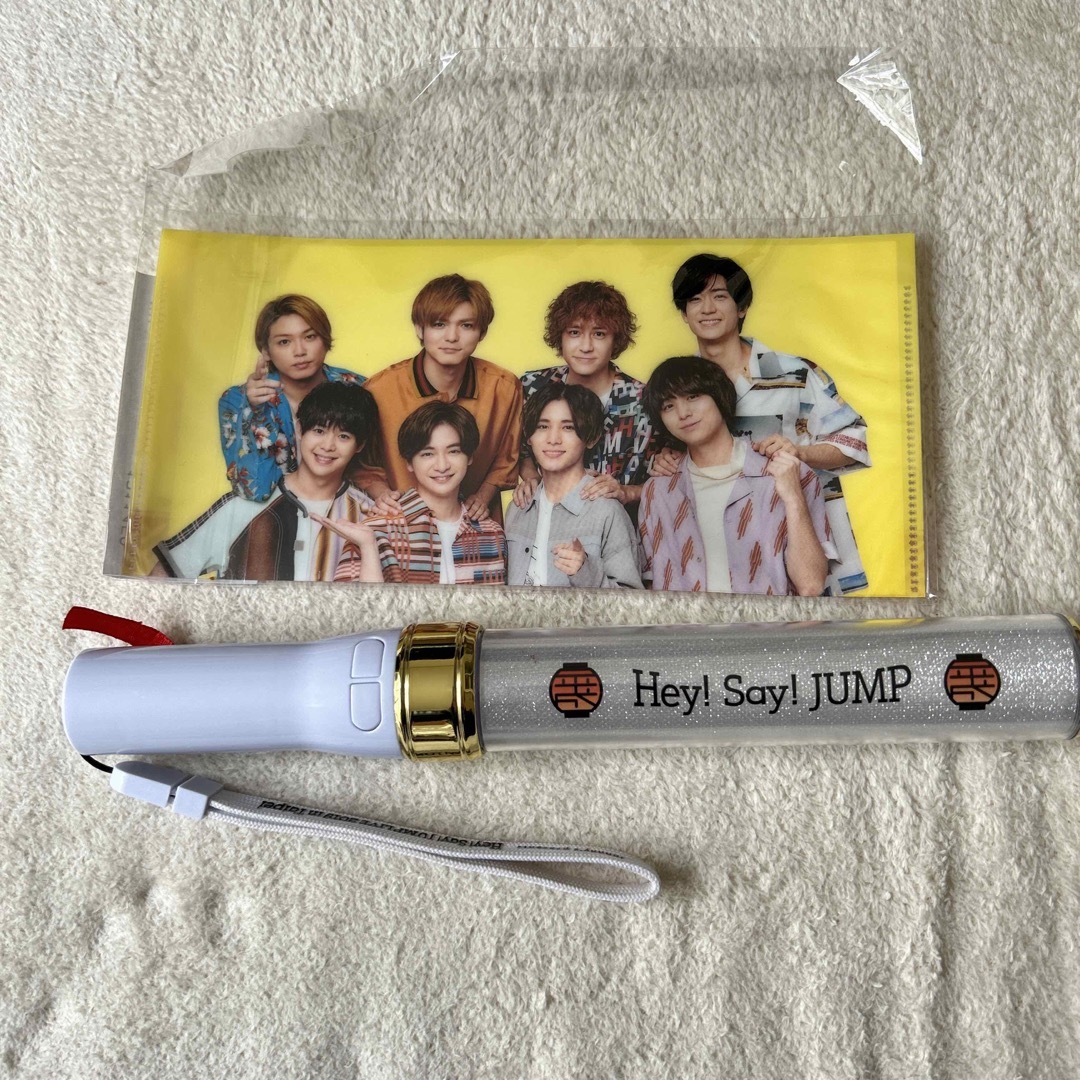 Hey! Say! JUMP(ヘイセイジャンプ)のHey!Say!JUMP 台湾　ペンライト　チケットホルダー エンタメ/ホビーのタレントグッズ(アイドルグッズ)の商品写真