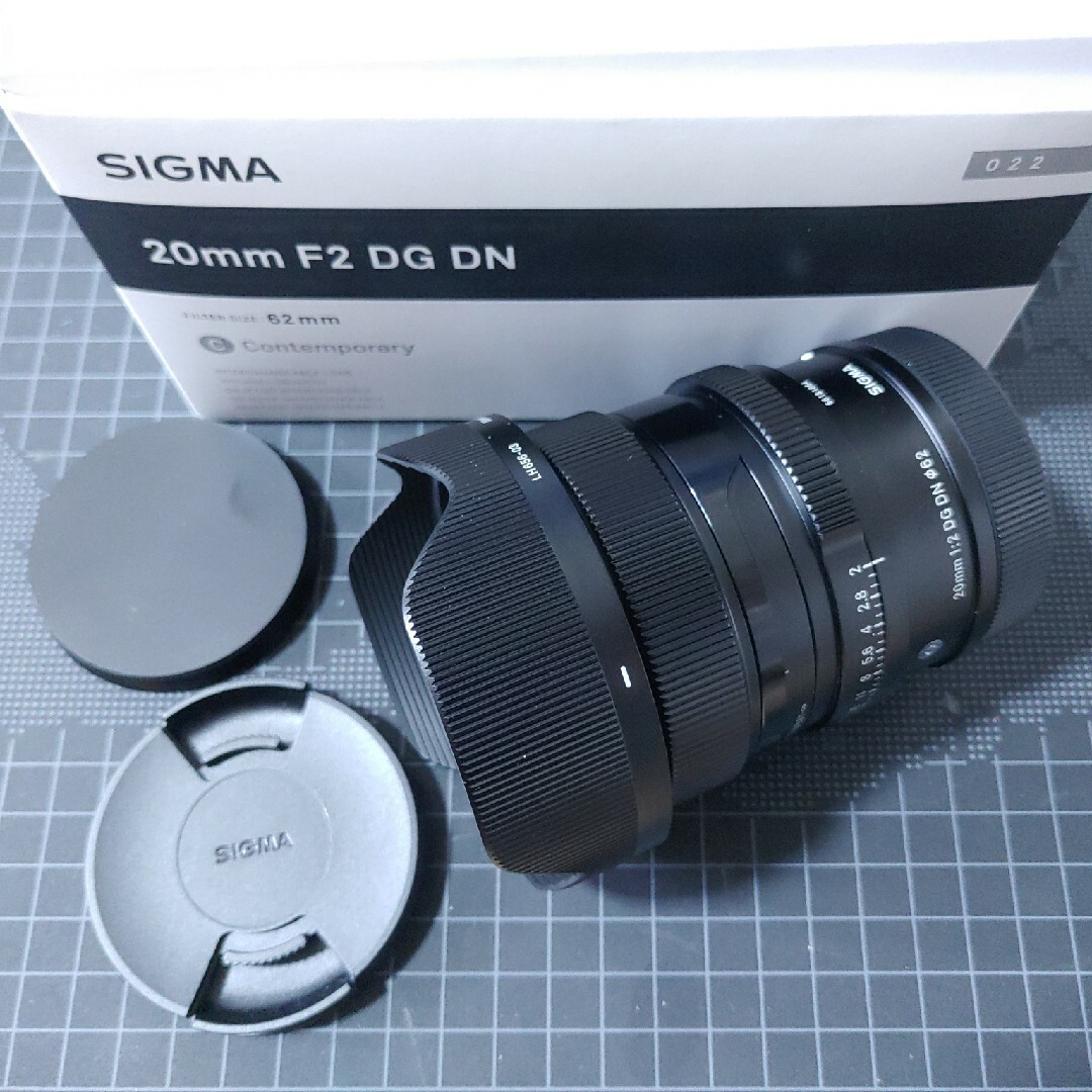 SIGMA(シグマ)のLマウント 20mm f2 DG DN sigma スマホ/家電/カメラのカメラ(レンズ(単焦点))の商品写真