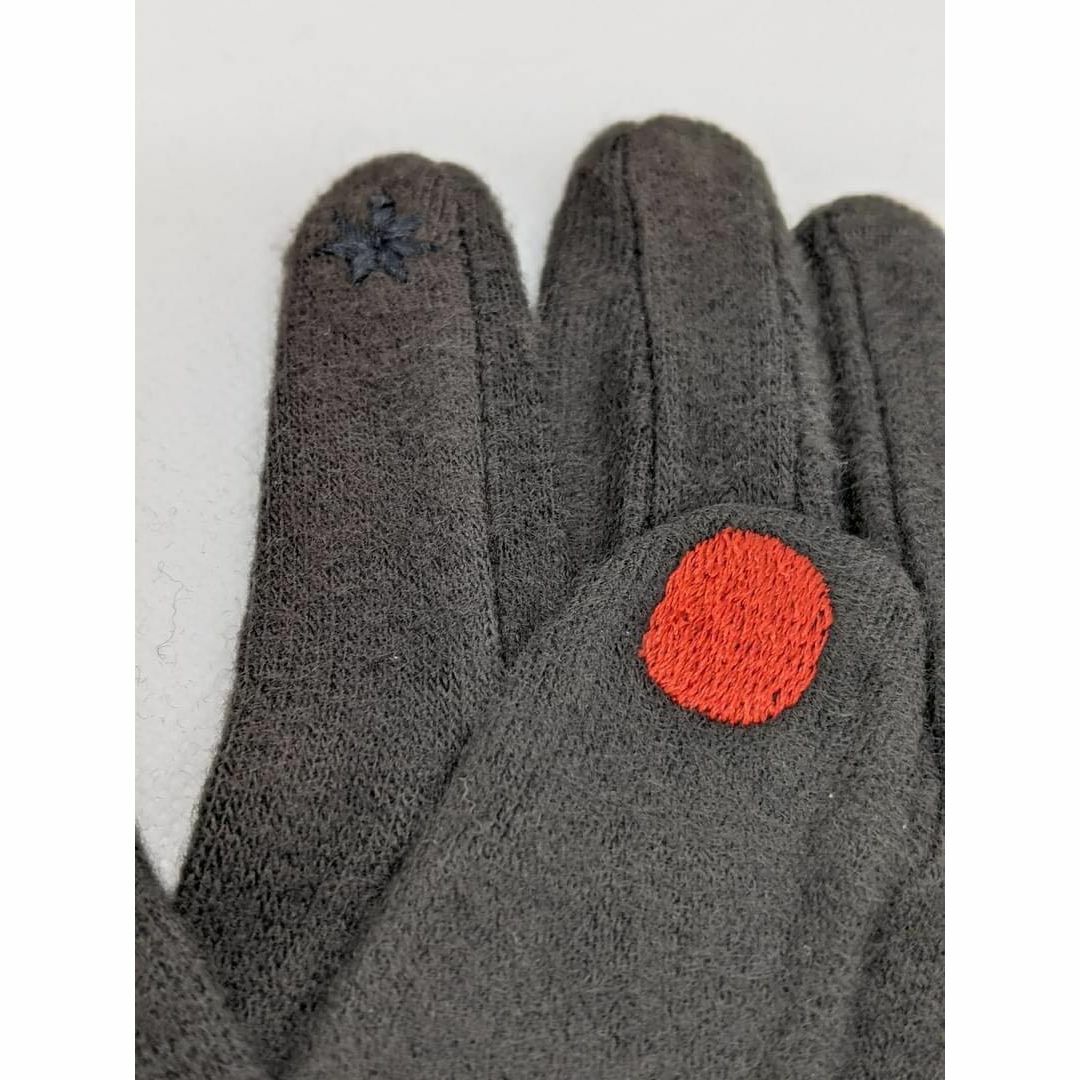 【ネイル手袋 ★B ダークグレー】 おしゃれ マニキュア手袋 キュート 韓国風 レディースのファッション小物(手袋)の商品写真