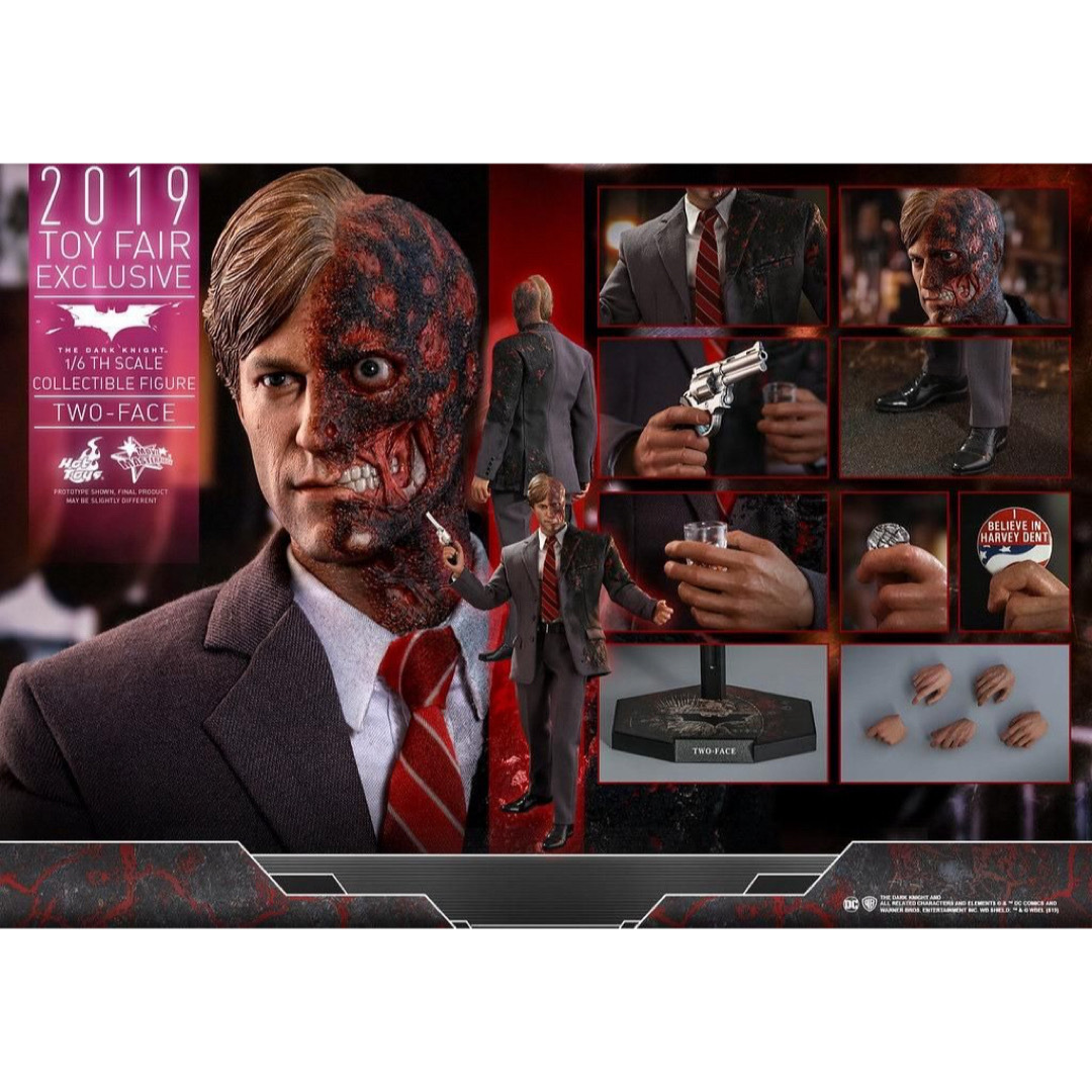 ホットトイズ MMS546 ダークナイトトゥーフェイス Two-Face 2.0 ホットトイズ MMS546 ダークナイトトゥーフェイス Two-Face 2.0