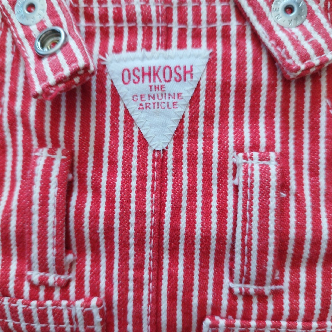 OshKosh(オシュコシュ)のオシュコシュ　ショルダーバッグ　ポシェット　オーバーオール　サロペット　バッグ キッズ/ベビー/マタニティのこども用バッグ(ポシェット)の商品写真