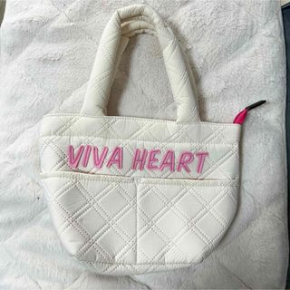 ビバハート(VIVA HEART)の【一度のみ使用】VIVA HEART ビバハート　ゴルフバッグ　レディース(バッグ)