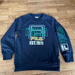 フィラ(FILA)のFILA 長袖　トレーナー　150 紺色(Tシャツ/カットソー)