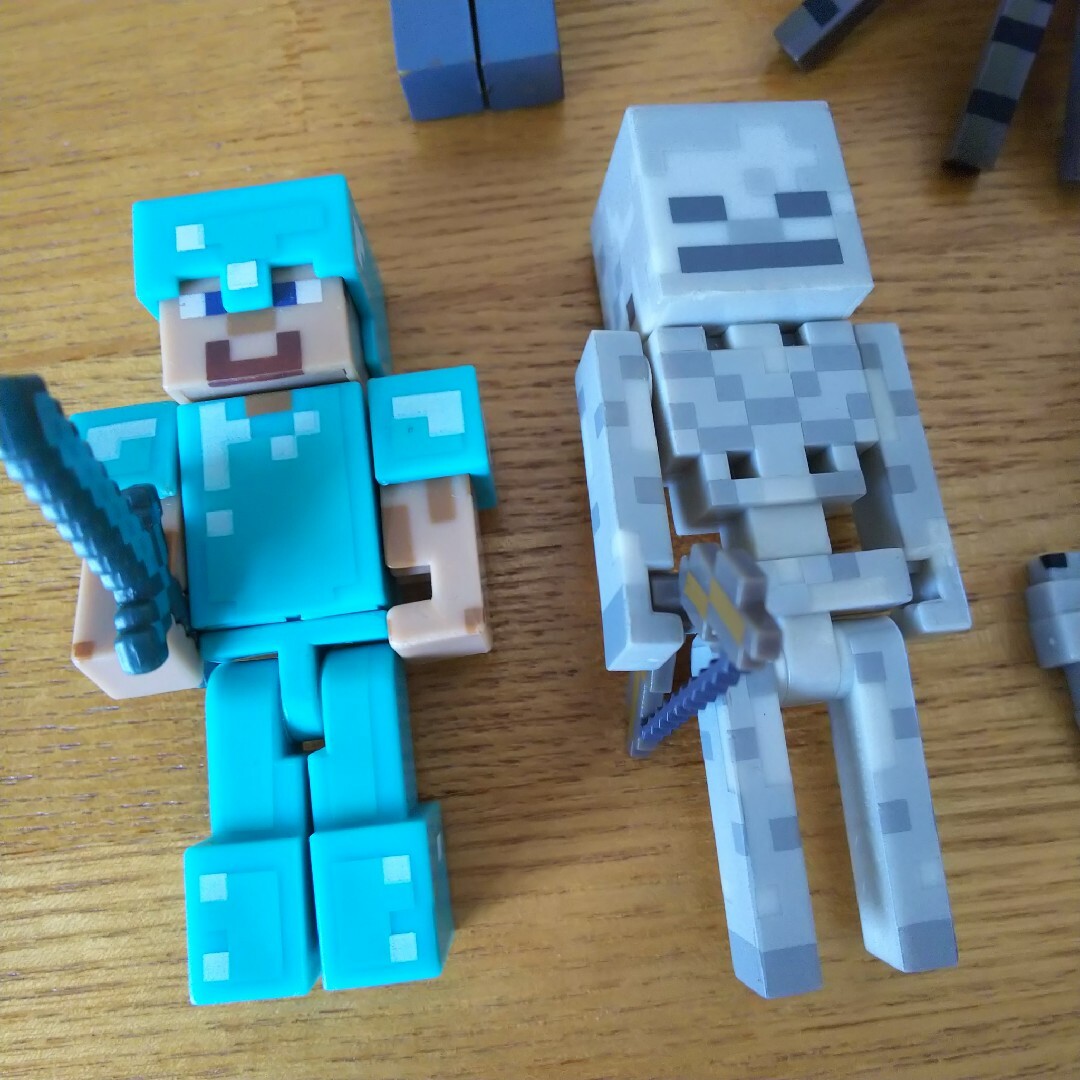 Minecraft - マインクラフト アクションフィギュア セットの通販 Minecraft - マインクラフト アクションフィギュア セットの通販