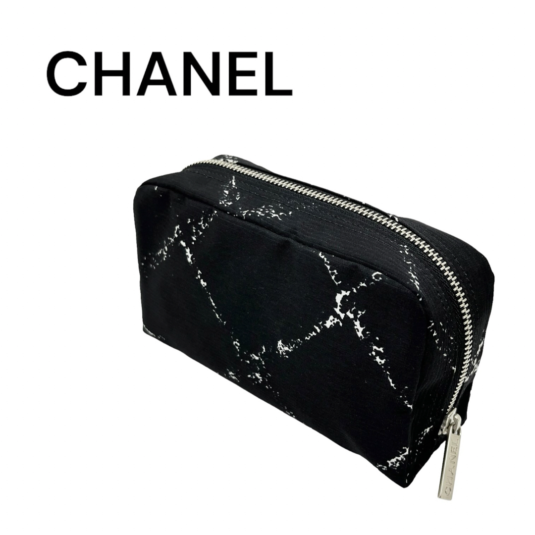 【未使用】箱・ギャランティーカード付！CHANEL シャネル シャネル ポーチ旧トラベルライン