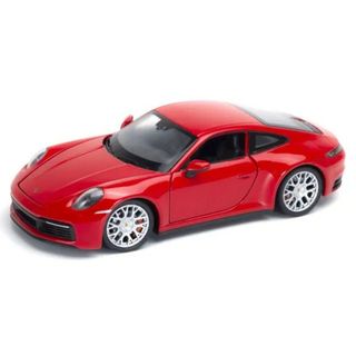 WELLY ウェリー 1/24 ポルシェ 911 カレラ 4S レッド 新品(ミニカー)