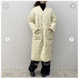 ハイク(HYKE)のHYKE  QUILTED LINER COAT 17358(ロングコート)