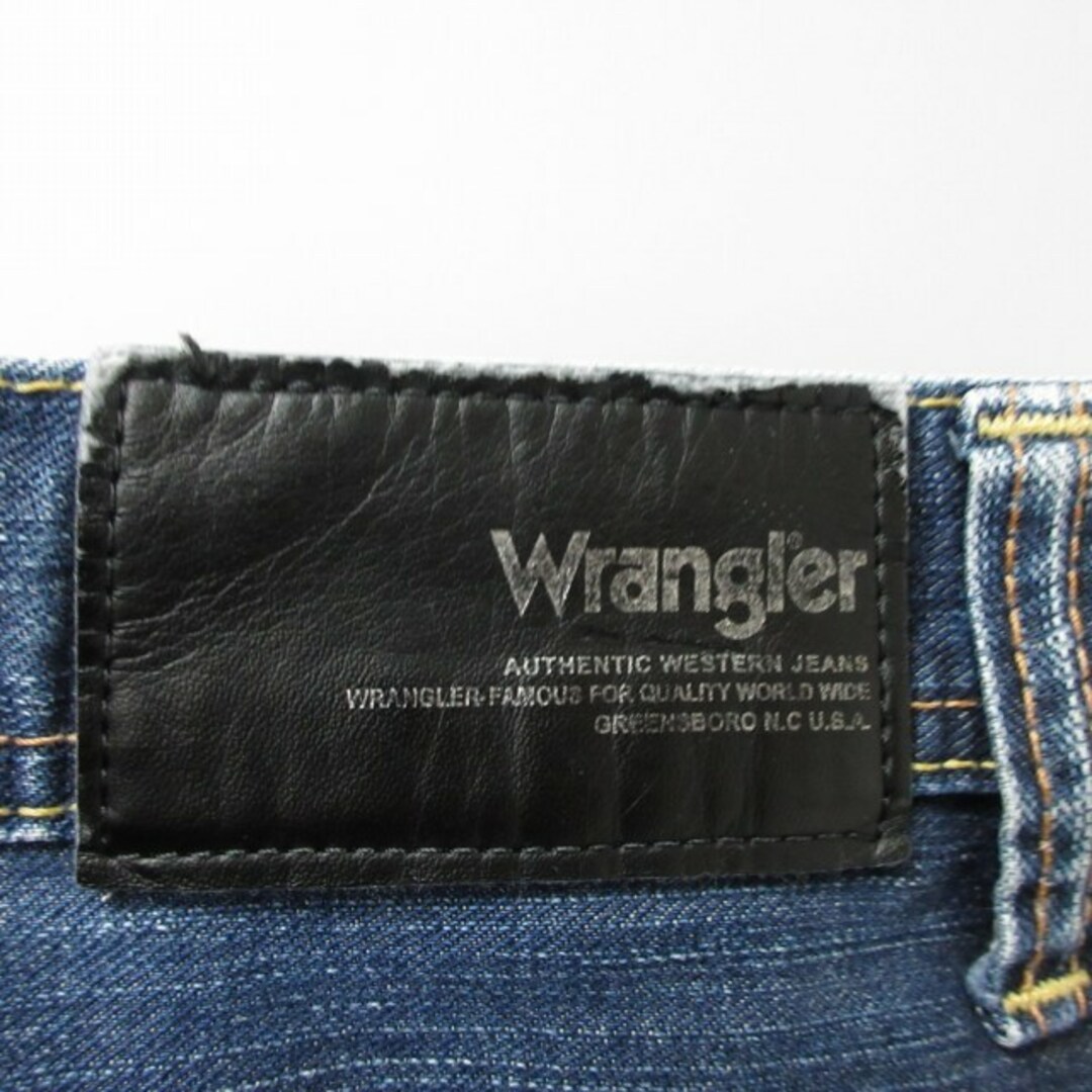 Wrangler(ラングラー)のラングラー W05727 ハーフデニムパンツ ジーンズ ブルー 30 IBO46 メンズのパンツ(デニム/ジーンズ)の商品写真