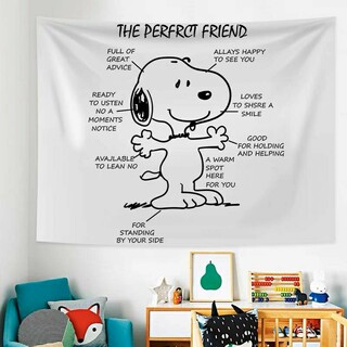 スヌーピー　SNOOPY　布ポスター　ファブリックポスター　壁掛け(その他)