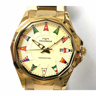 テクノス(TECHNOS)の【新品】テクノス 時計 ウォッチ T9B99GC ステンレススティール ゴールド(腕時計(アナログ))