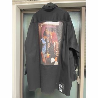 ラフシモンズ(RAF SIMONS)のRAF SIMONSラフシモンズ オーバーサイズデニムシャツ クリスチーネ・F(Gジャン/デニムジャケット)