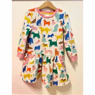 ボーデン(Boden)のMini Boden ワンピース　犬　6-7歳122cm(ワンピース)