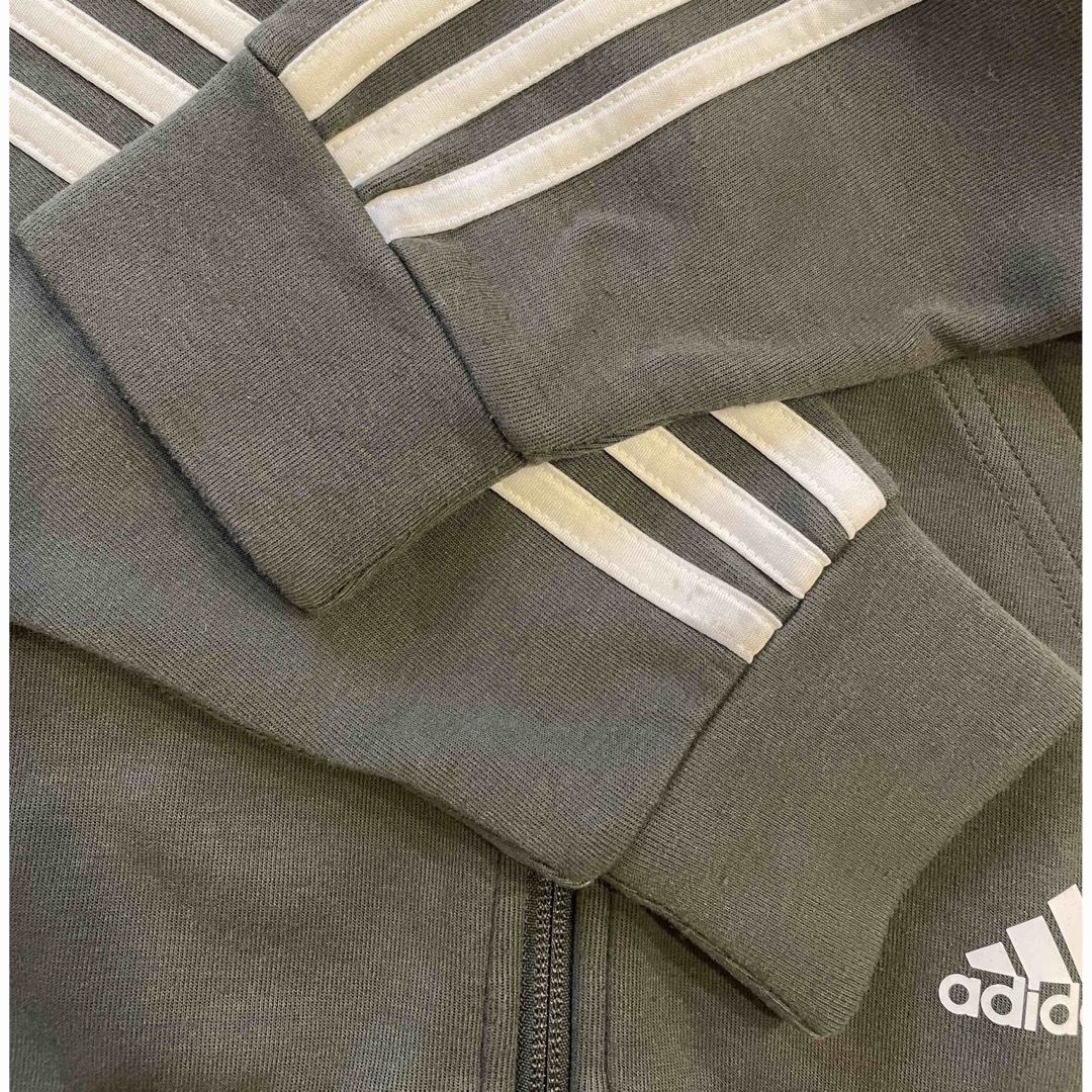 adidas(アディダス)のさらに値下げ♪ adidas キッズ　110 120 パーカー　 キッズ/ベビー/マタニティのキッズ服女の子用(90cm~)(ジャケット/上着)の商品写真