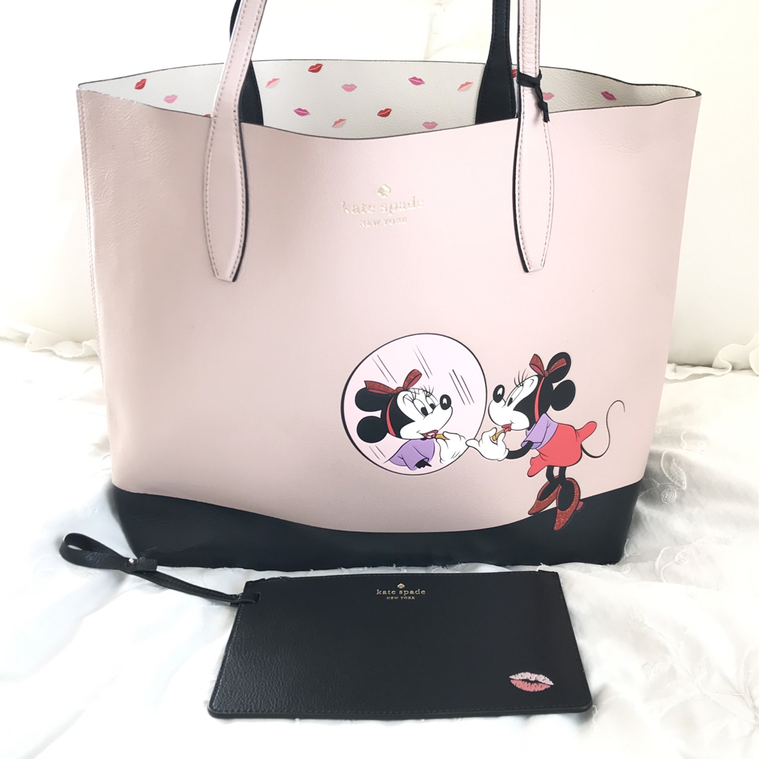 新品 kate spade ケイトスペード ディズニー ミニー バッグ トート