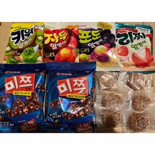 4種類のアルメンイを含めた韓国お菓子セット❣️(菓子/デザート)