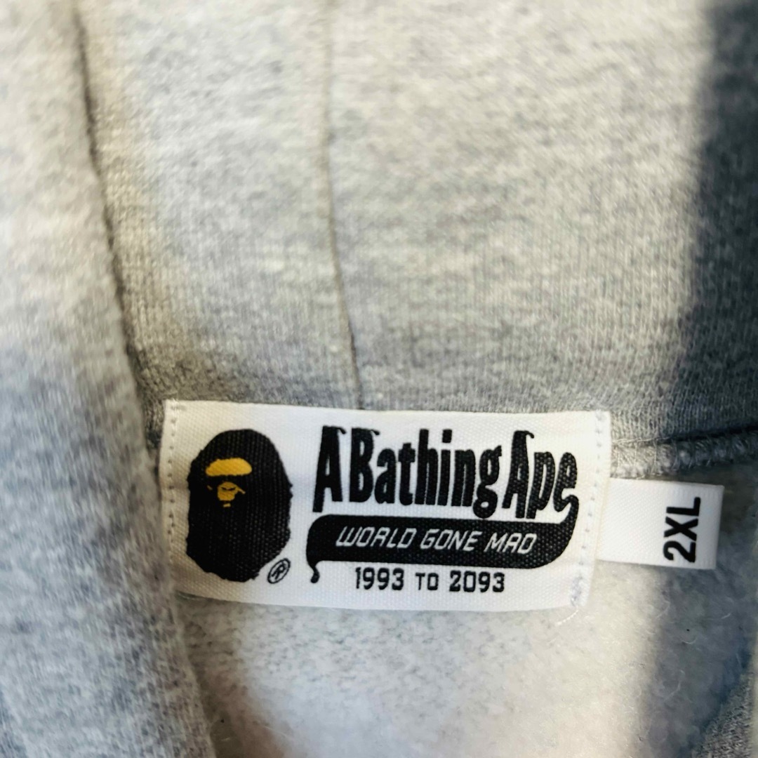 A BATHING APE - 【希少2XL】アベイシングエイプ パーカー アーチロゴ