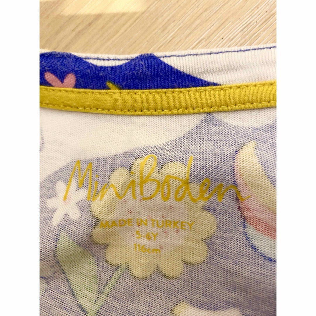 Boden(ボーデン)のBoden ユニコーンワンピース　5-6歳116cm キッズ/ベビー/マタニティのキッズ服女の子用(90cm~)(ワンピース)の商品写真