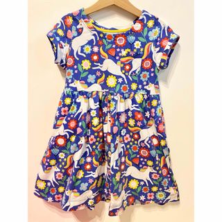 ボーデン(Boden)のBoden ユニコーンワンピース　5-6歳116cm(ワンピース)