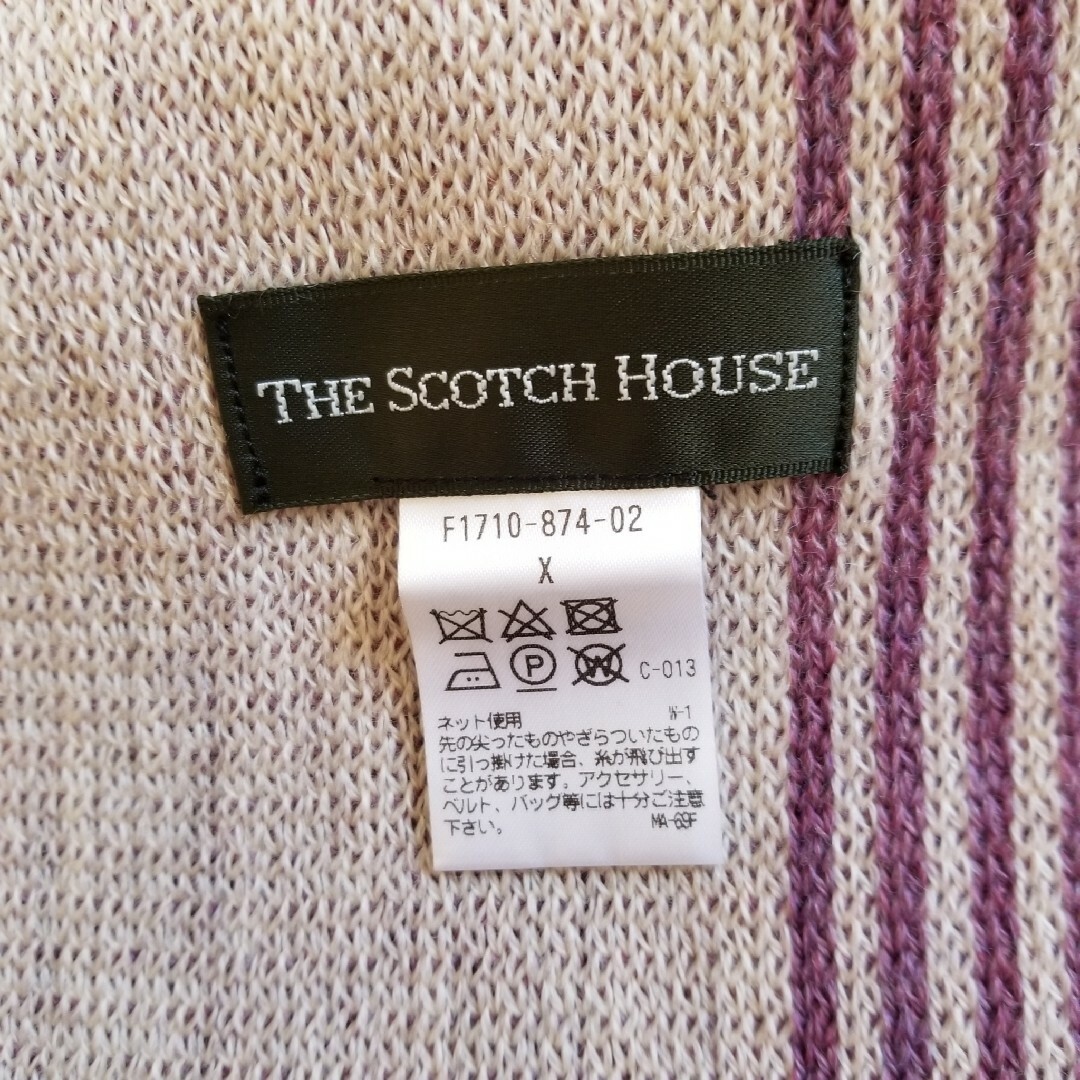 THE SCOTCH HOUSE(ザスコッチハウス)の〈スコッチハウス〉マフラー メンズのファッション小物(マフラー)の商品写真