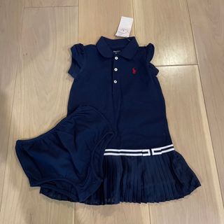 ポロラルフローレン(POLO RALPH LAUREN)の【新品】ラルフローレン　ベビー　ワンピース(ワンピース)