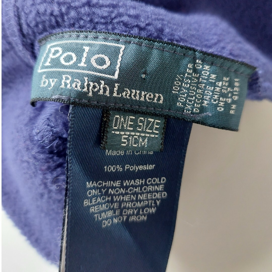 POLO RALPH LAUREN(ポロラルフローレン)のポロラルフローレン ニット帽 ビーニー キッズ/ベビー/マタニティのこども用ファッション小物(帽子)の商品写真