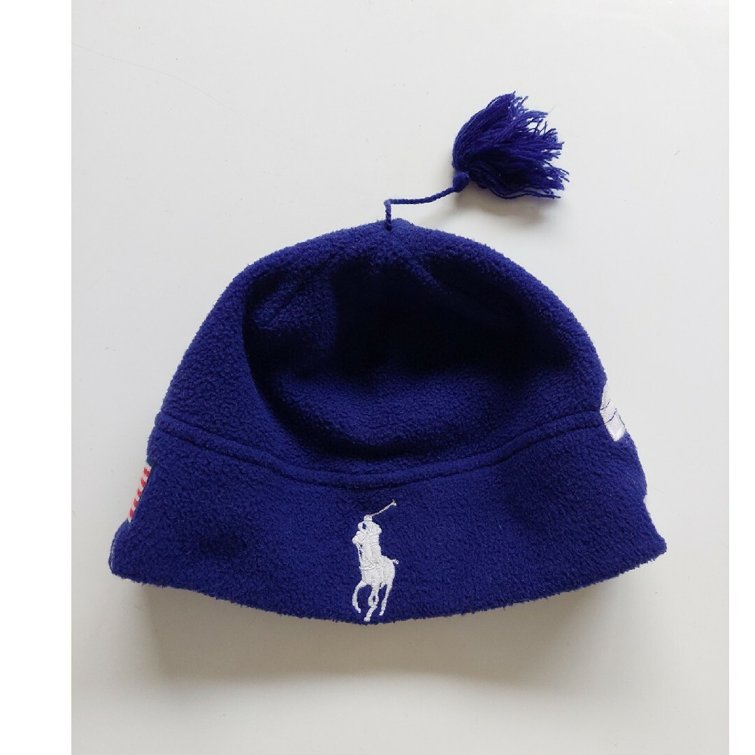 POLO RALPH LAUREN(ポロラルフローレン)のポロラルフローレン ニット帽 ビーニー キッズ/ベビー/マタニティのこども用ファッション小物(帽子)の商品写真