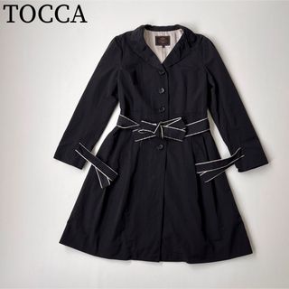 トッカ(TOCCA)のTOCCA トッカ　スプリングコート　トレンチコート　ウエストベルト(スプリングコート)