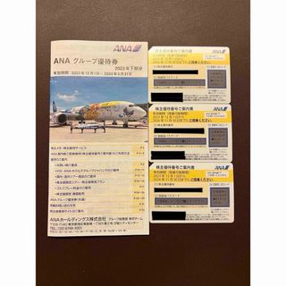 エーエヌエー(ゼンニッポンクウユ)(ANA(全日本空輸))のANA 株主優待券　3枚(その他)