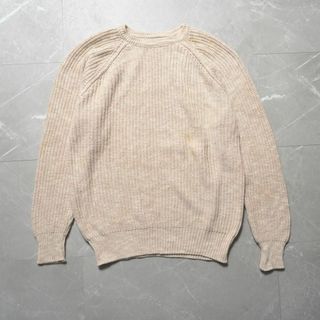 90s J.CREW ニット L USA バーズアイ 在原みゆき