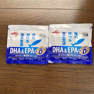 アジノモト(味の素)の【新品・未使用】DHA&EPA＋D  サプリメント(魚介)