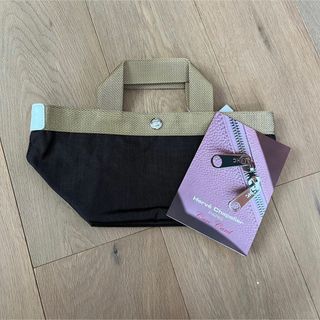 エルベシャプリエ(Herve Chapelier)のエルベシャプリエ　701CB モカ×ゴールド×ブラン(トートバッグ)