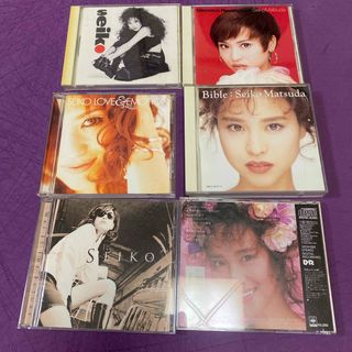 ソニー(SONY)の松田聖子　CD6枚(ポップス/ロック(邦楽))