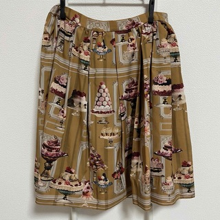 2月28日までお値下げ　ジェーンマープルのフルーツピクニックスカート