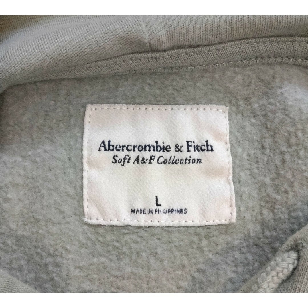 Abercrombie&Fitch(アバクロンビーアンドフィッチ)のアバクロンビー&フィッチ　レディース　Lサイズ　スウェット　パーカー　裏起毛 レディースのトップス(トレーナー/スウェット)の商品写真