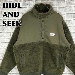 HIDE AND SEEK - hideandseek IWGP ナイロンジップアップ ジャケット