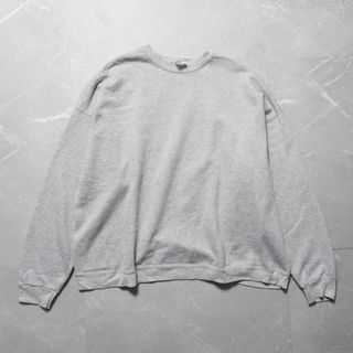 ヘインズ(Hanes)のヘインズ　スウェット　無地　グレー　Hanes(スウェット)