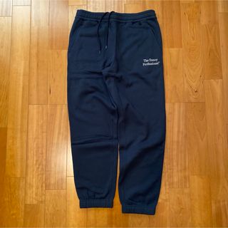 新品未使用ですennoy SWEAT PANTS (BLACK)  刺繍色WHITE Mサイズ