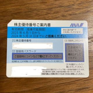 エーエヌエー(ゼンニッポンクウユ)(ANA(全日本空輸))のANA株主優待券(その他)