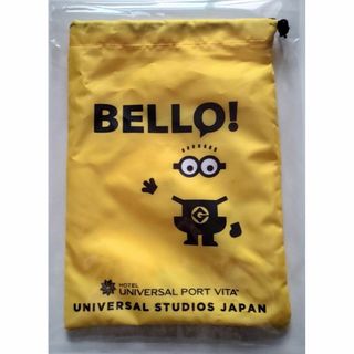 ミニオン(ミニオン)の非売品☆ミニオン巾着(キャラクターグッズ)