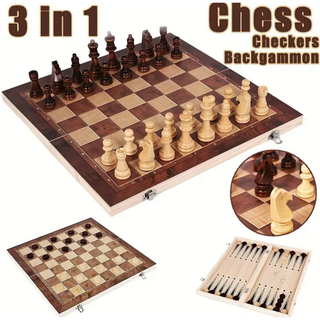 【新品未使用】折りたたみ式チェス盤　セット(オセロ/チェス)