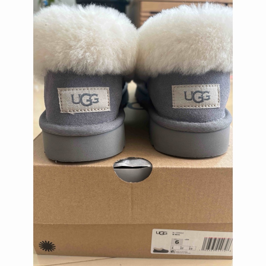 新品未使用】UGG NITA グレー 24cm-