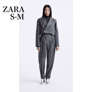 ZARA ベルトつきストライプパンツ X MAISON SPECIAL