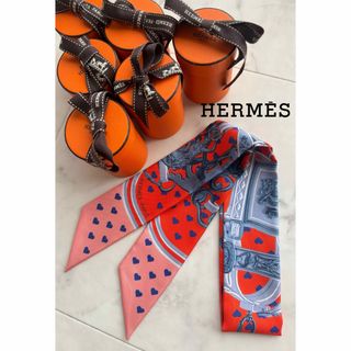 ファッション小物エルメス カレ90 Red berries 赤い果実 スカーフ シルク レディース HERMES 【220-64471】