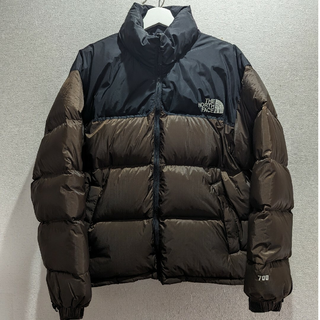 ジャケット/アウターthe north face ノースフェイス ヌプシ ブラウン