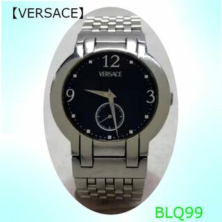 ヴェルサーチ(VERSACE)の【VERSACE】正規品 ヴェルサーチ スモールセコンド BLQ99 クォーツ(腕時計(アナログ))