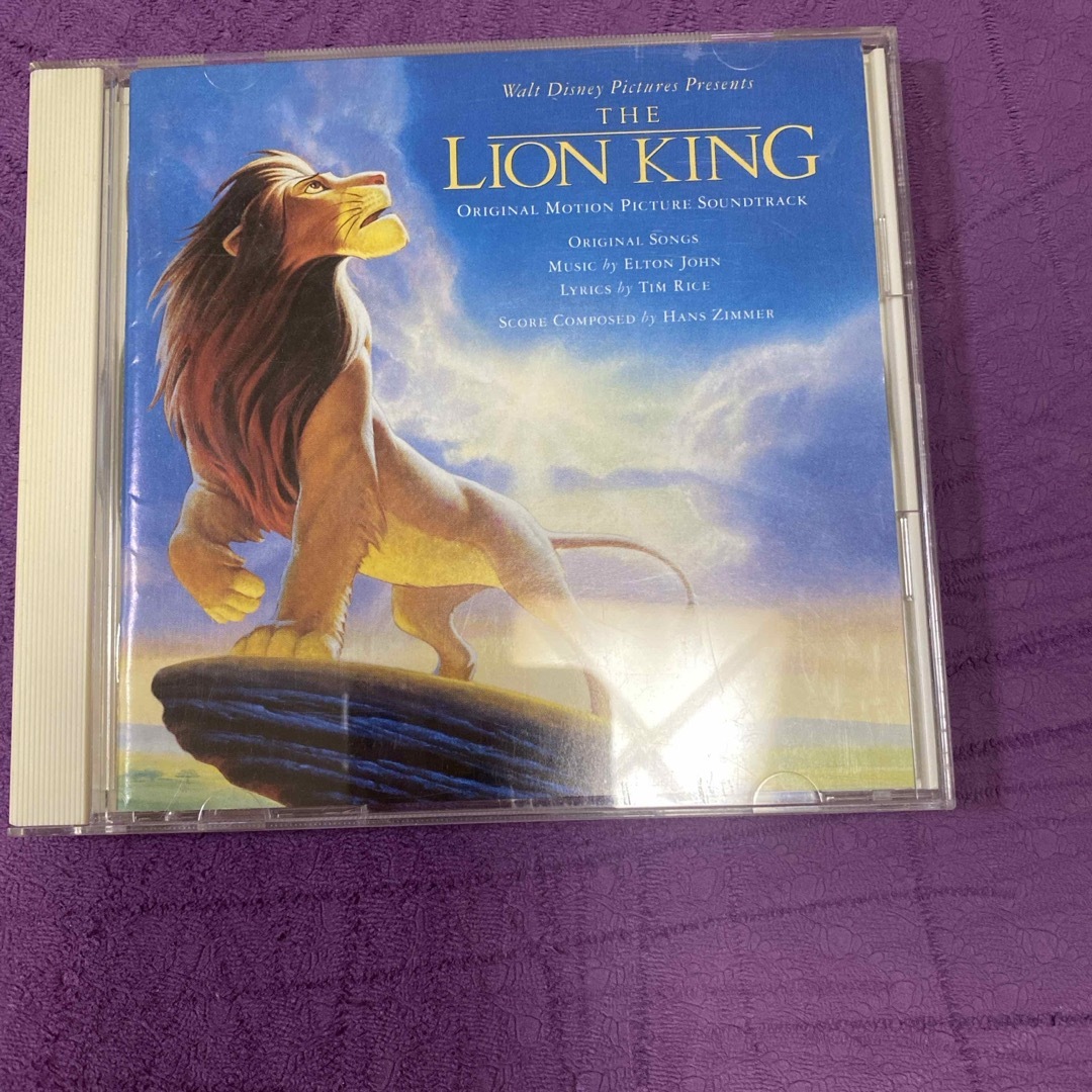 Disney(ディズニー)の「ライオン・キングオリジナル・サウンドトラック エンタメ/ホビーのCD(アニメ)の商品写真