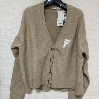 ユニクロ(UNIQLO)のユニクロ　スフレヤーン　カーディガン(カーディガン)