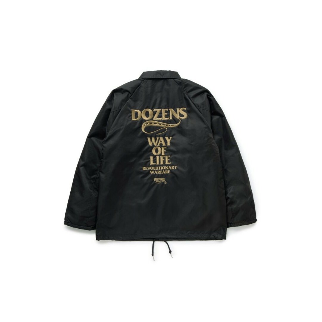 RATS BoA Coach Jacket BLACK ASHGOLD Mナイロンジャケット