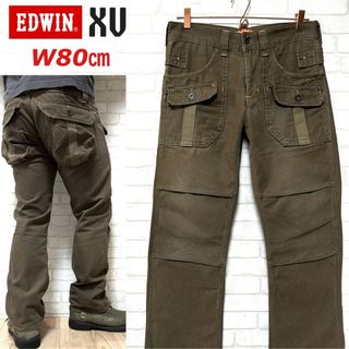 エドウィン(EDWIN)のEDWIN エドウィン ミリタリーブッシュパンツ 6ポケット ユーズド加工(ワークパンツ/カーゴパンツ)